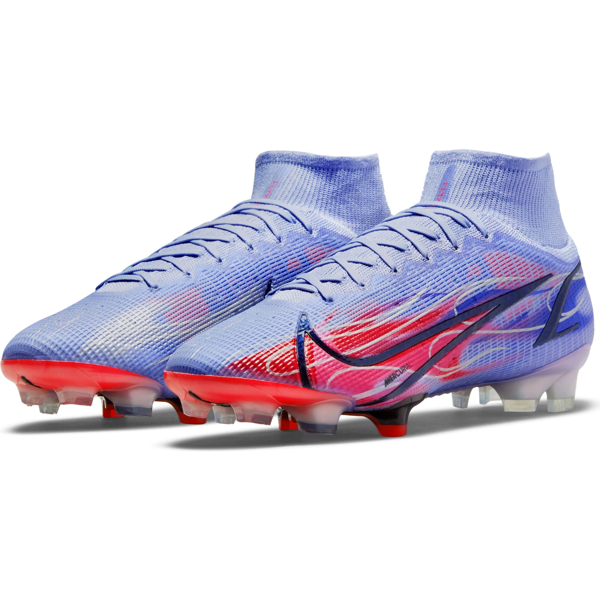 Nike Mercurial Superfly 8 Elite KM FG Firm-Ground Soccer Cleats - DB2859-506-NIKE by Nike | Available at Niky's Sports