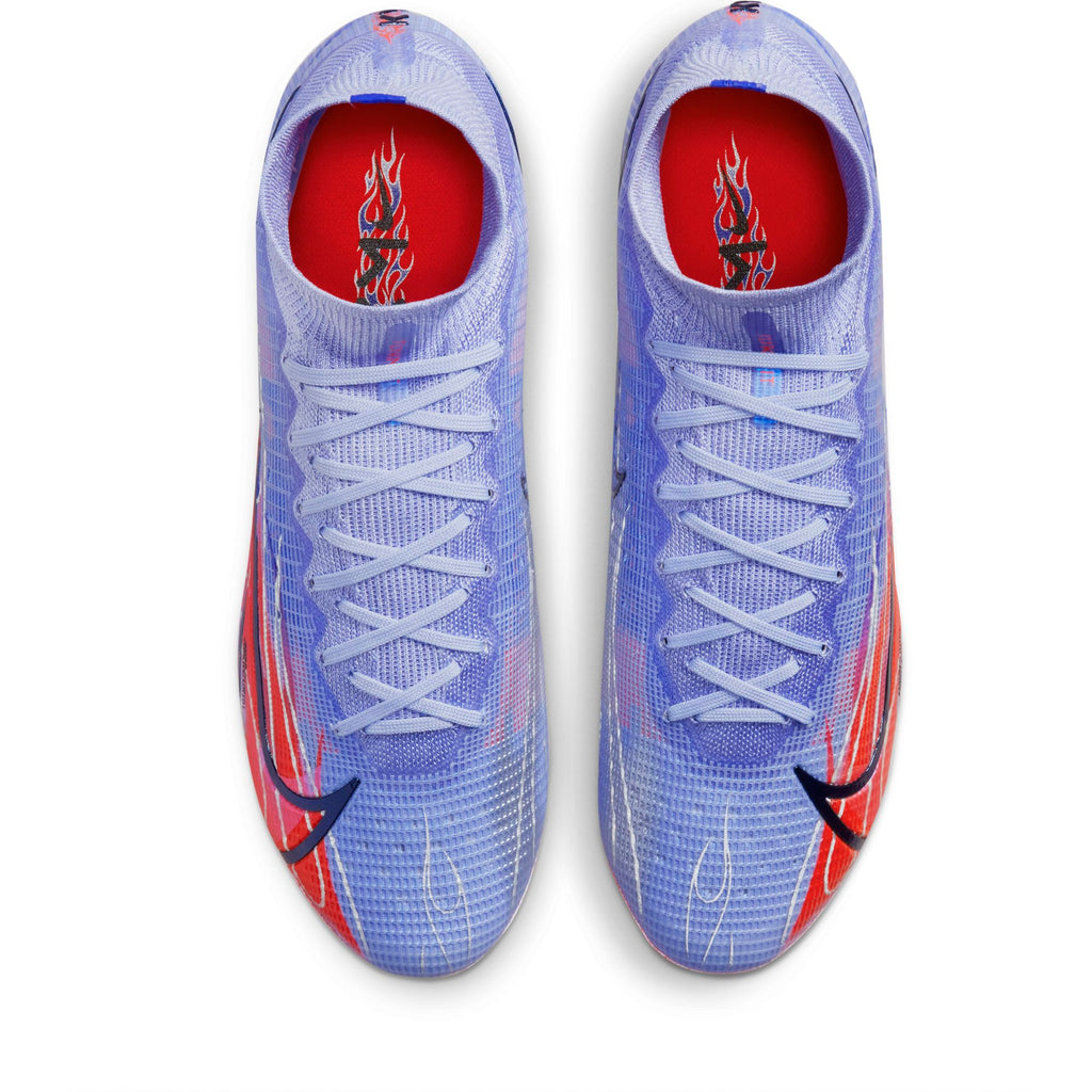 Nike Mercurial Superfly 8 Elite KM FG Firm-Ground Soccer Cleats - DB2859-506-NIKE by Nike | Available at Niky's Sports