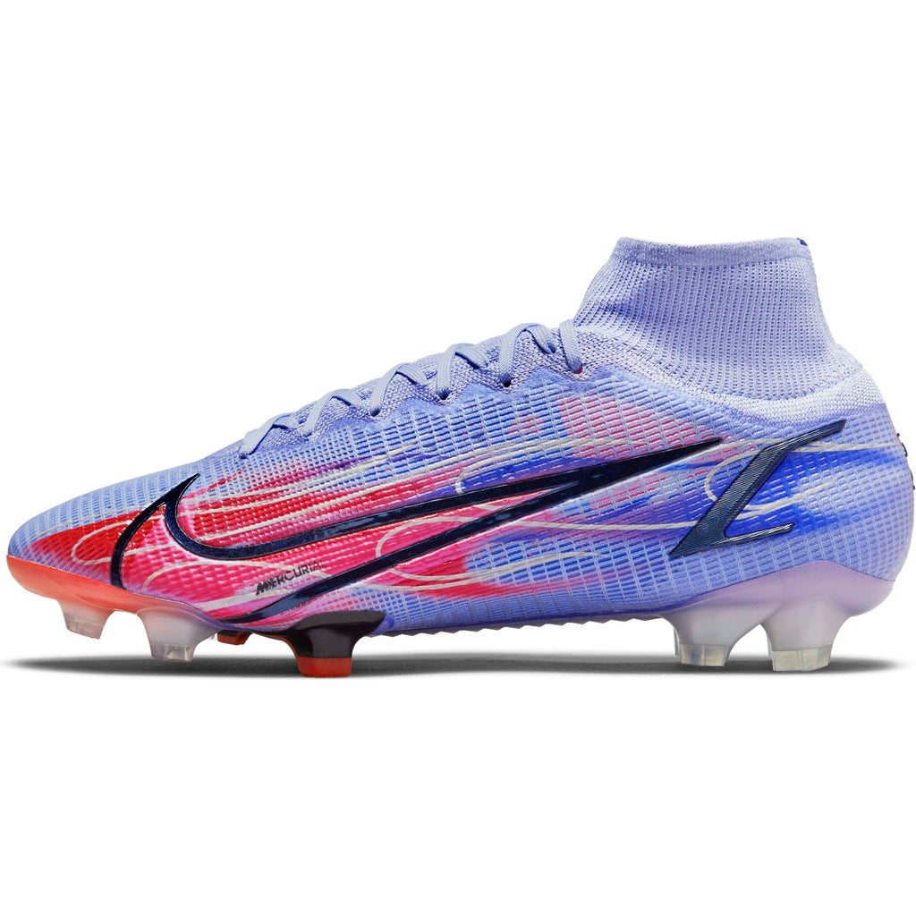 Nike Mercurial Superfly 8 Elite KM FG Firm-Ground Soccer Cleats - DB2859-506-NIKE by Nike | Available at Niky's Sports