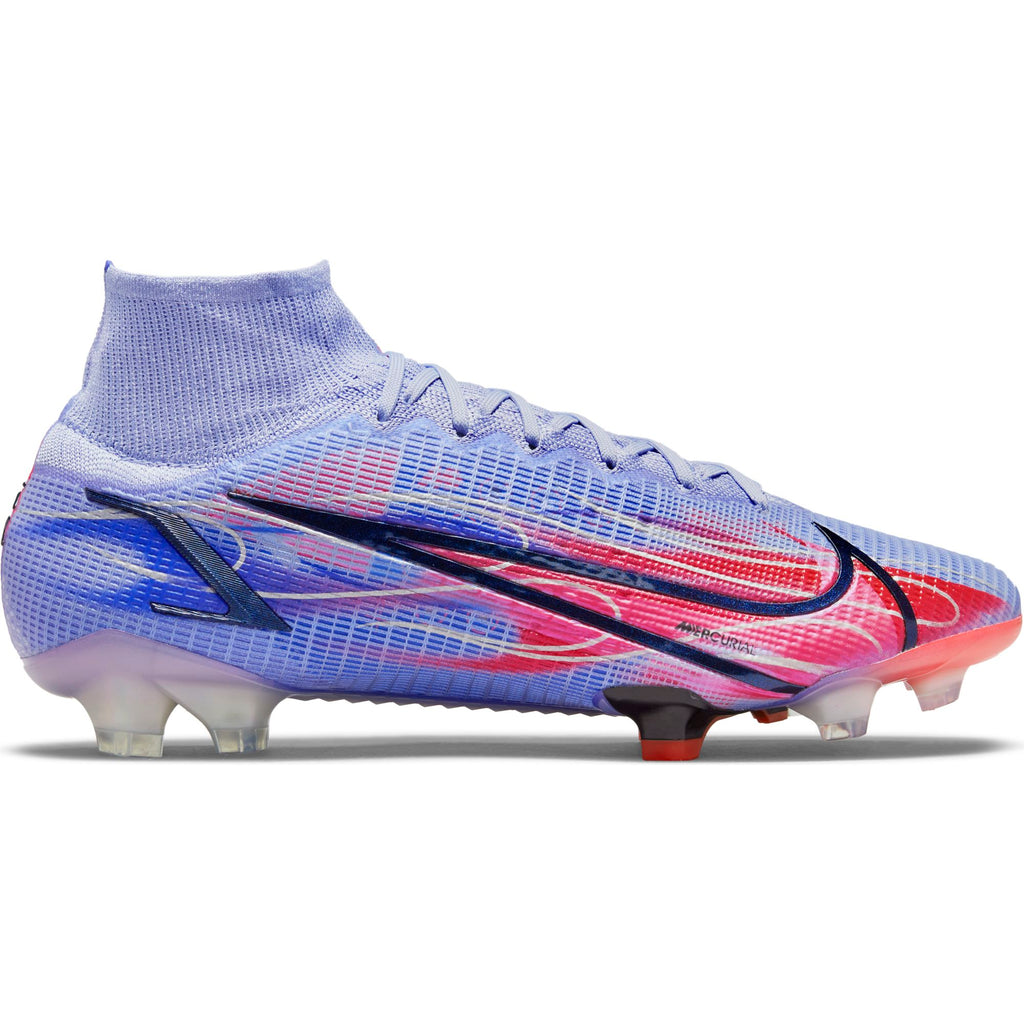 Nike Mercurial Superfly 8 Elite KM FG Firm-Ground Soccer Cleats - DB2859-506-NIKE by Nike | Available at Niky's Sports