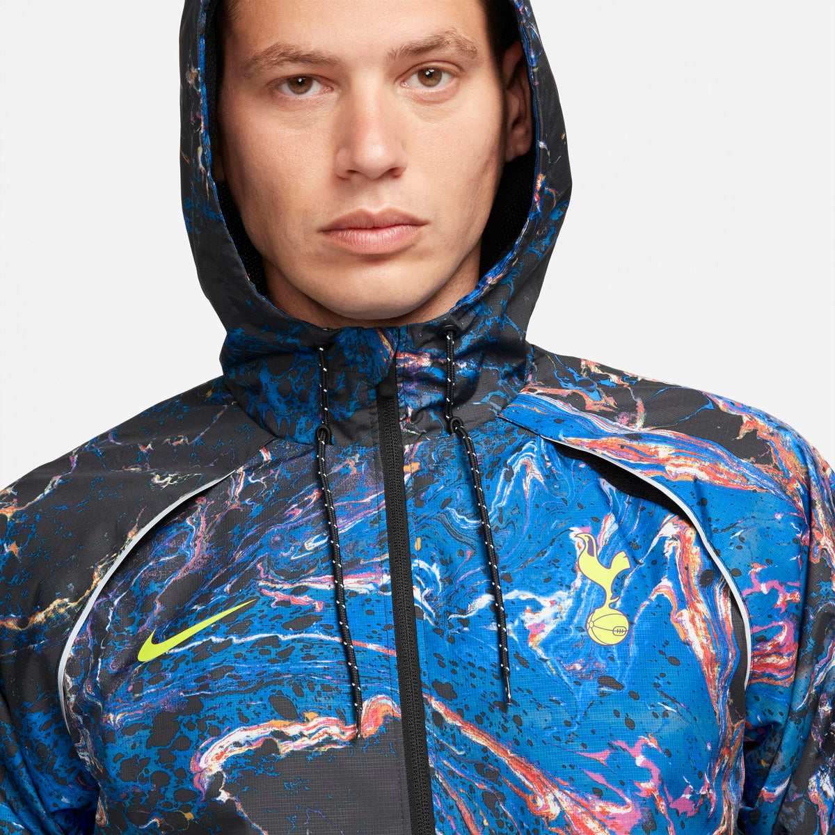 Tottenham Hotspur AWF Men's Soccer Jacket - DB4581-010-NIKE by Nike | Available at Niky's Sports