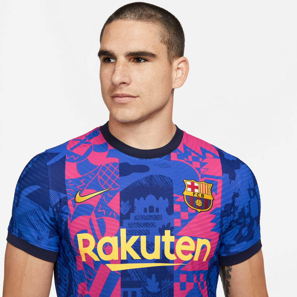 FC Barcelona 2021/22 Match Third Men's Nike Dri-FIT ADV Soccer Jersey - DB5885-406-NIKE by Nike | Available at Niky's Sports