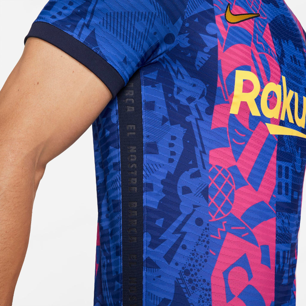 FC Barcelona 2021/22 Match Third Men's Nike Dri-FIT ADV Soccer Jersey - DB5885-406-NIKE by Nike | Available at Niky's Sports