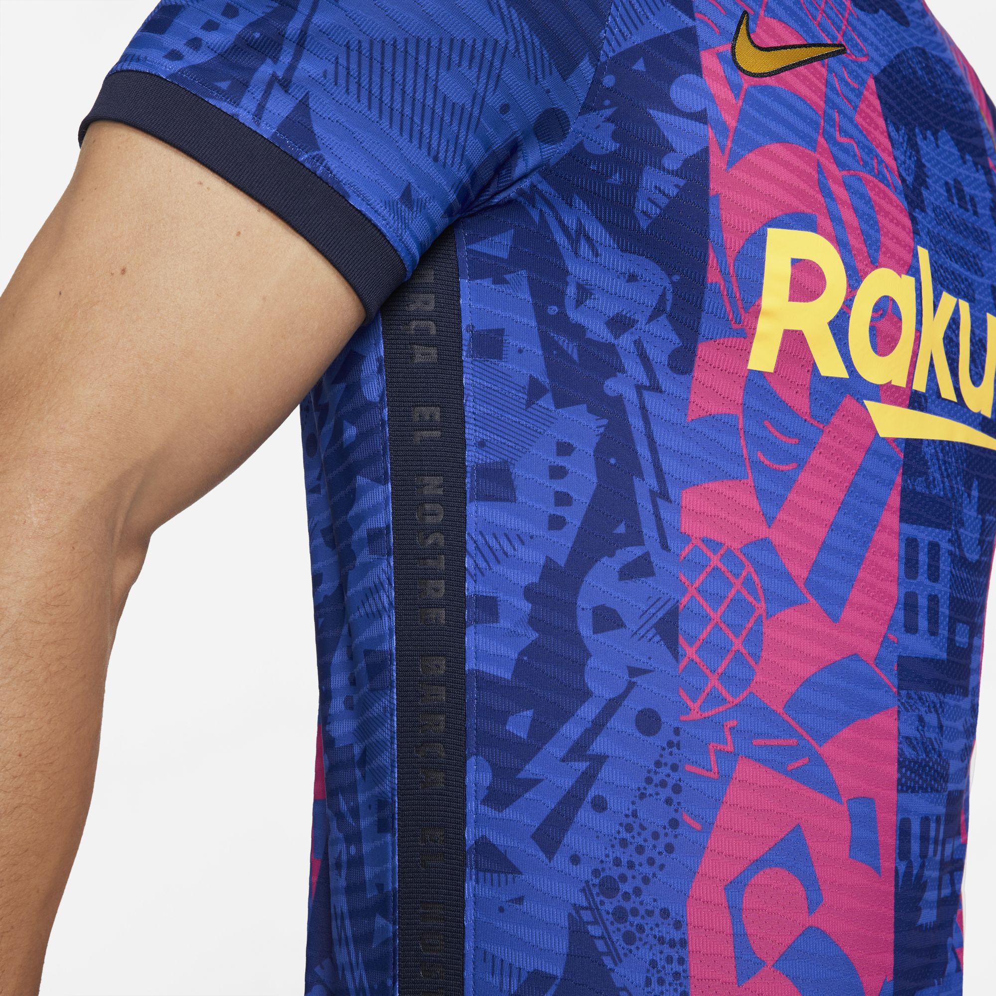 FC Barcelona 2021/22 Match Third Men's Nike Dri-FIT ADV Soccer Jersey - DB5885-406-NIKE by Nike | Available at Niky's Sports