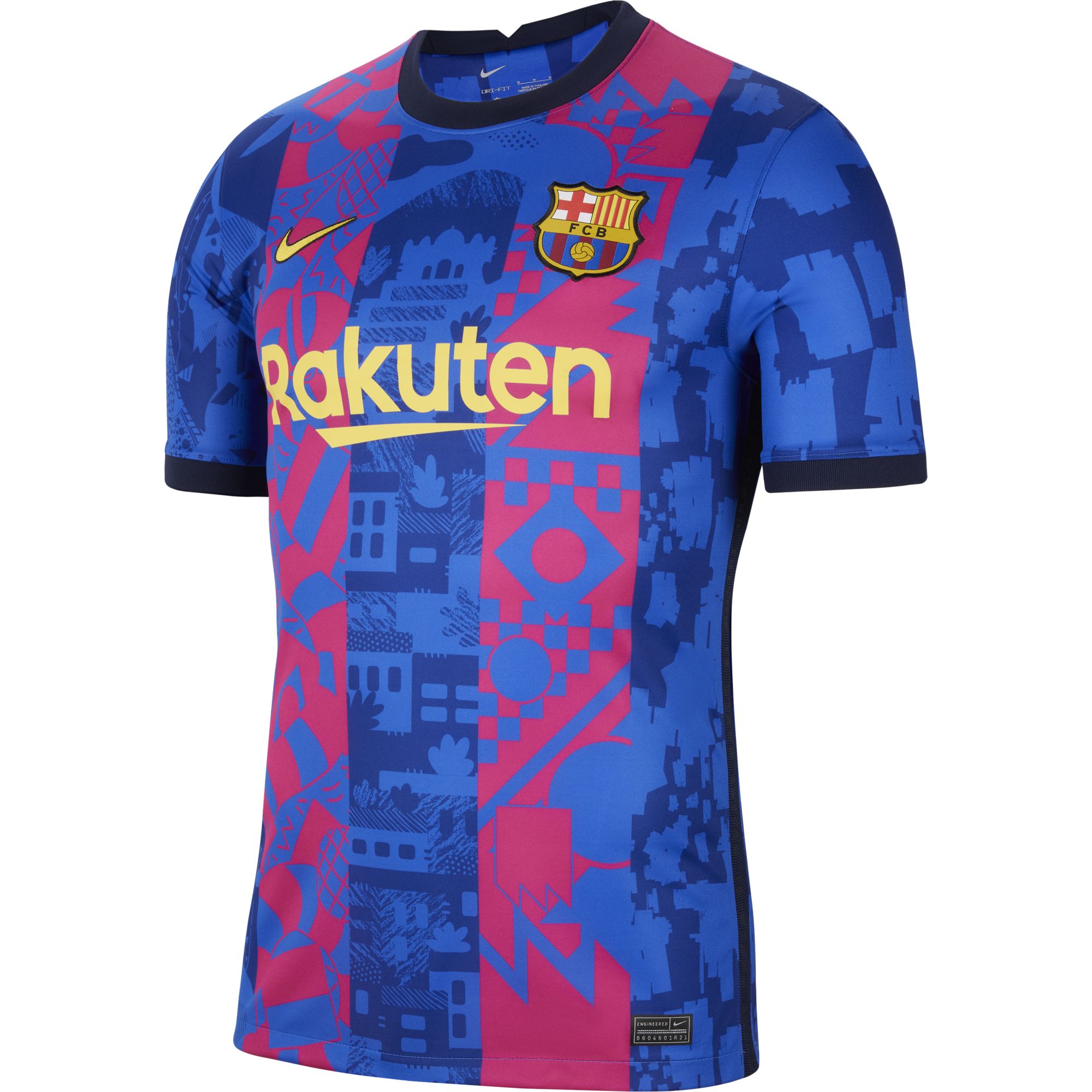 FC Barcelona 2021/22 Stadium Third Men's Nike Dri-FIT Soccer Jersey