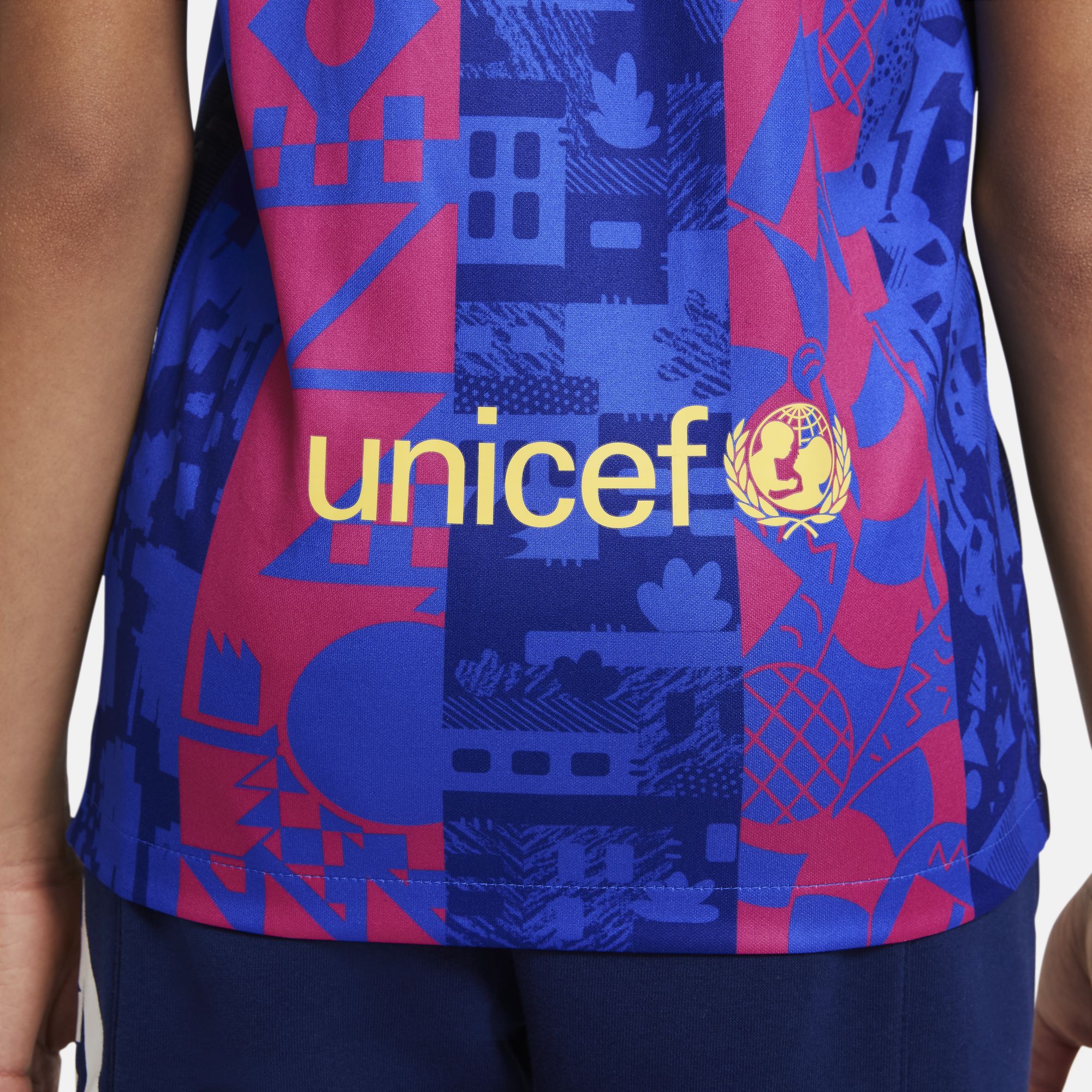 FC Barcelona 2021/22 Stadium Third Big Kids' Nike Dri-FIT Soccer Jersey - DB6241-406-NIKE by Nike | Available at Niky's Sports