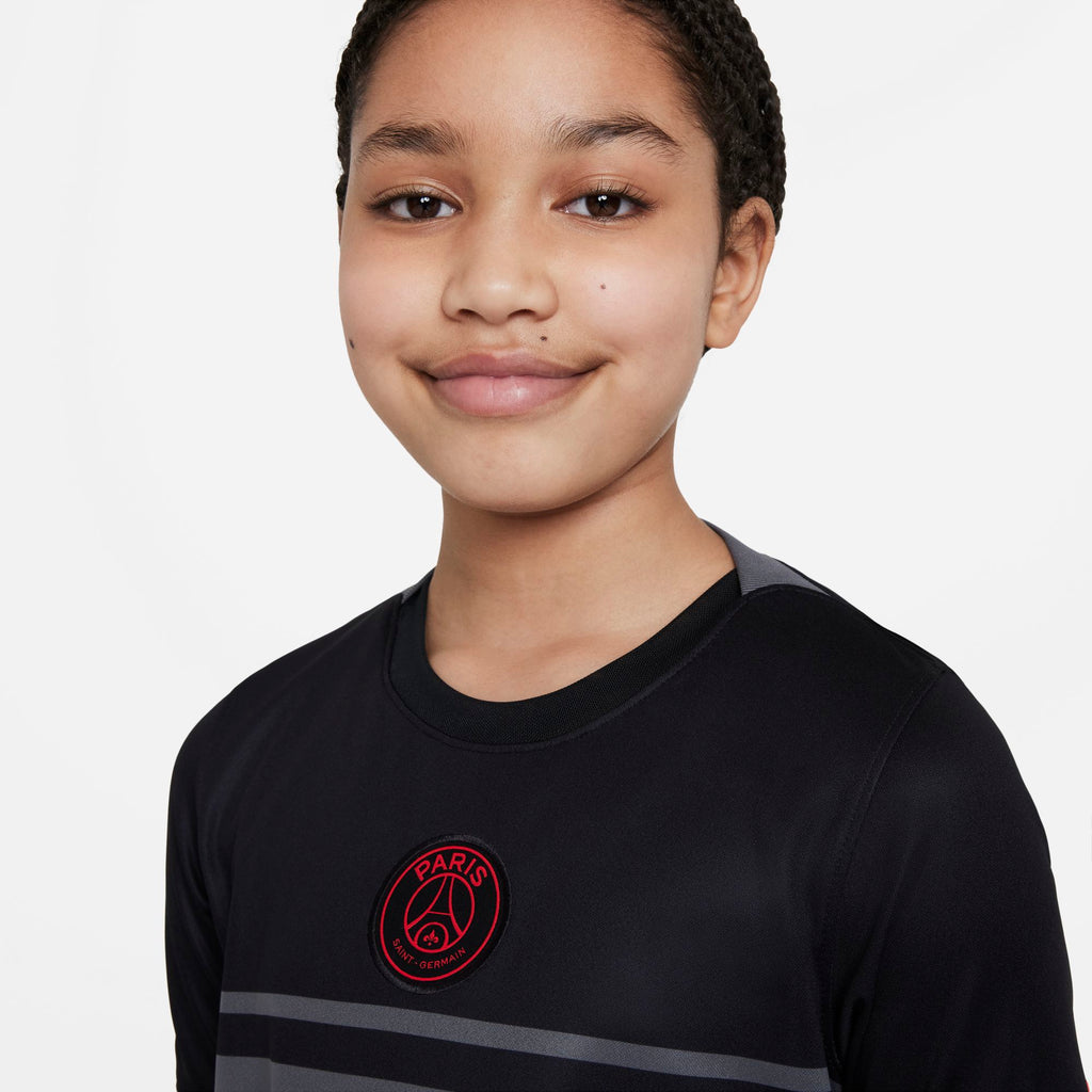 Paris-Saint Germain 2021/22 Stadium Third Big Kids' Nike Dri-FIT Soccer Jersey - DB6245-011-NIKE by Nike | Available at Niky's Sports