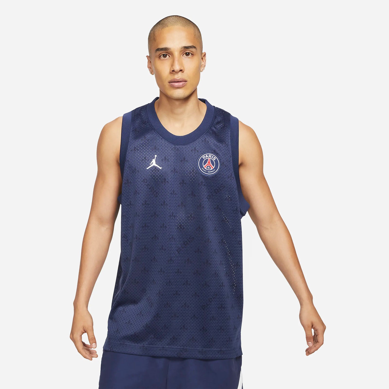 Paris Saint-Sermain Men's Mesh Jersey - DB6478-410-NIKE by Nike | Available at Niky's Sports