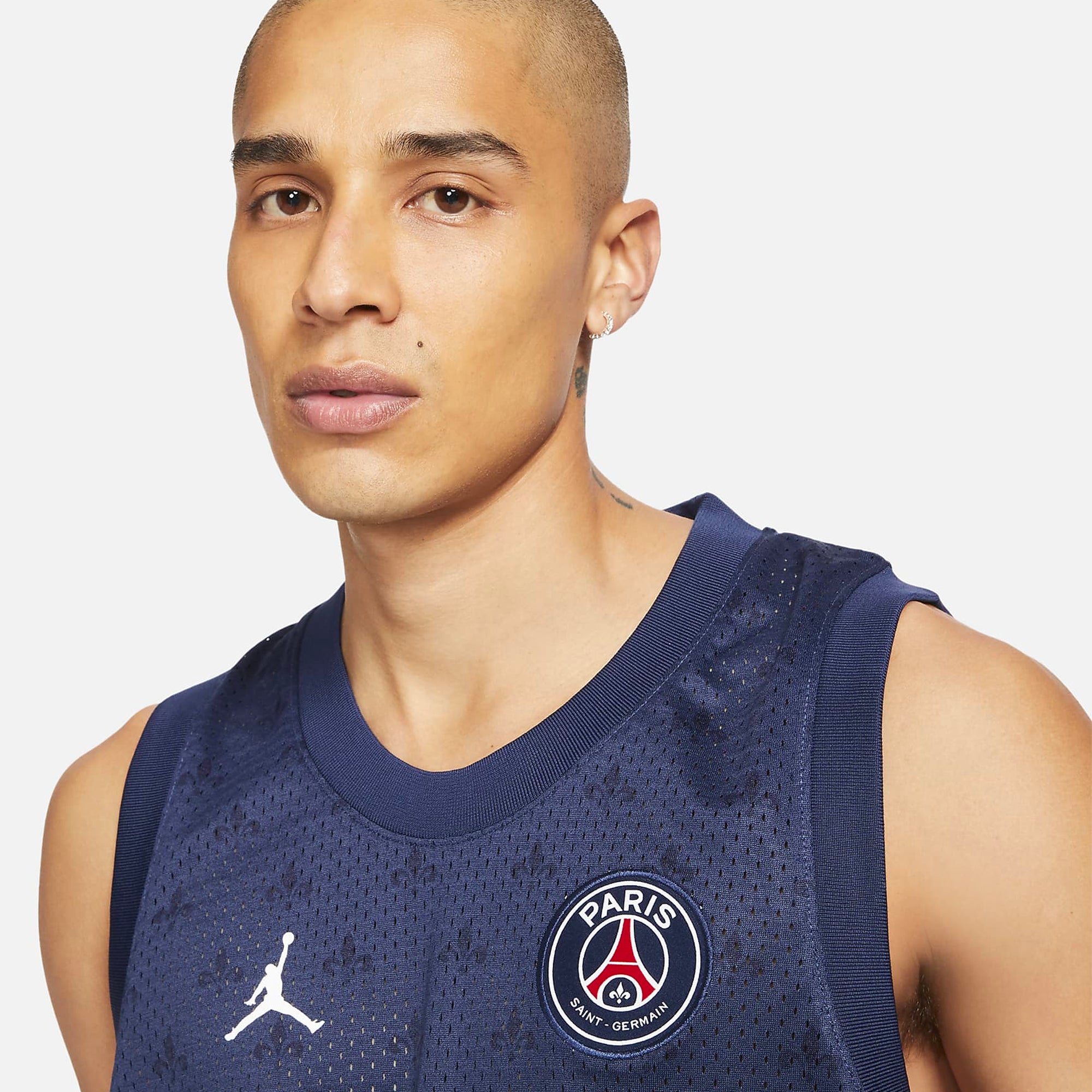 Paris Saint-Sermain Men's Mesh Jersey - DB6478-410-NIKE by Nike | Available at Niky's Sports