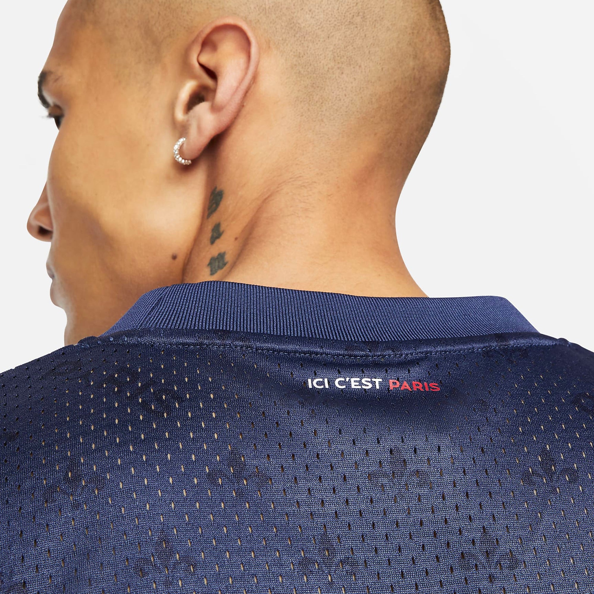 Paris Saint-Sermain Men's Mesh Jersey - DB6478-410-NIKE by Nike | Available at Niky's Sports
