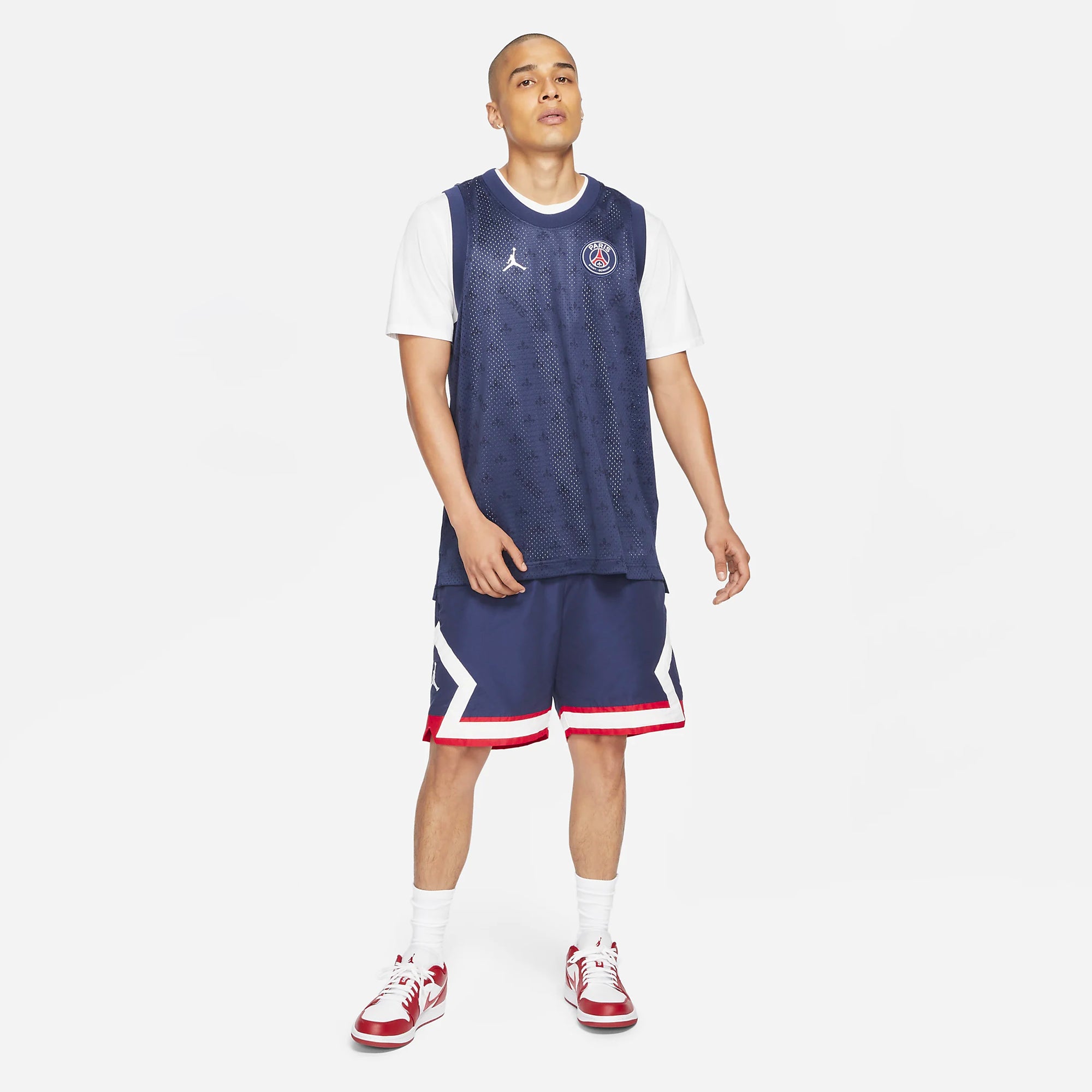 Paris Saint-Germain Jumpman Men's Shorts - DB6516-410-NIKE by Nike | Available at Niky's Sports