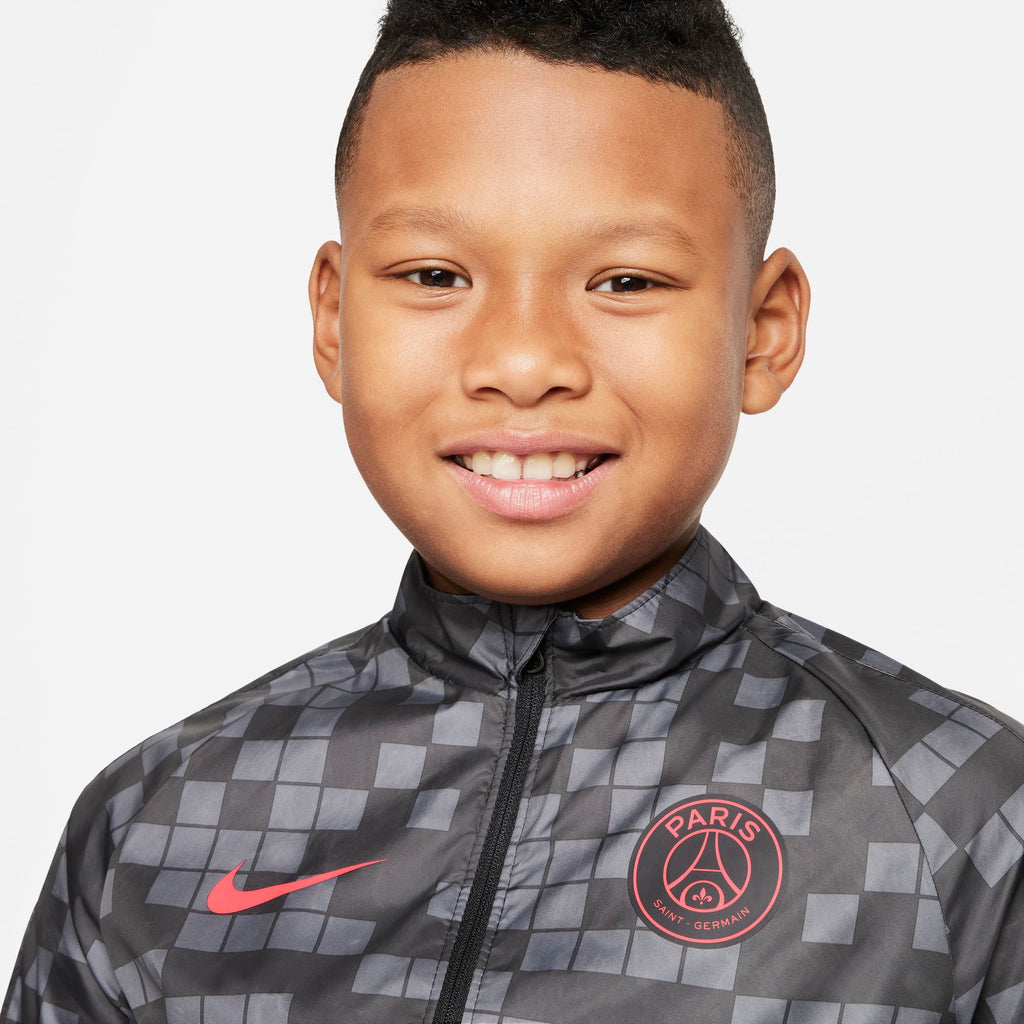 Paris Saint-Germain Repel Academy AWF Big Kids' Soccer Jacket - DB8165-025-NIKE by Nike | Available at Niky's Sports