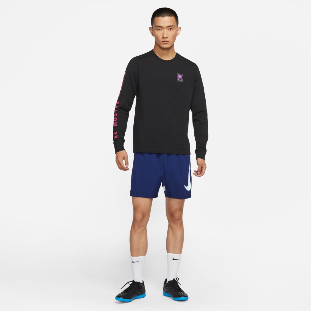 Men&#39;s FC Barcelona Crew T Shirt Long Sleeve