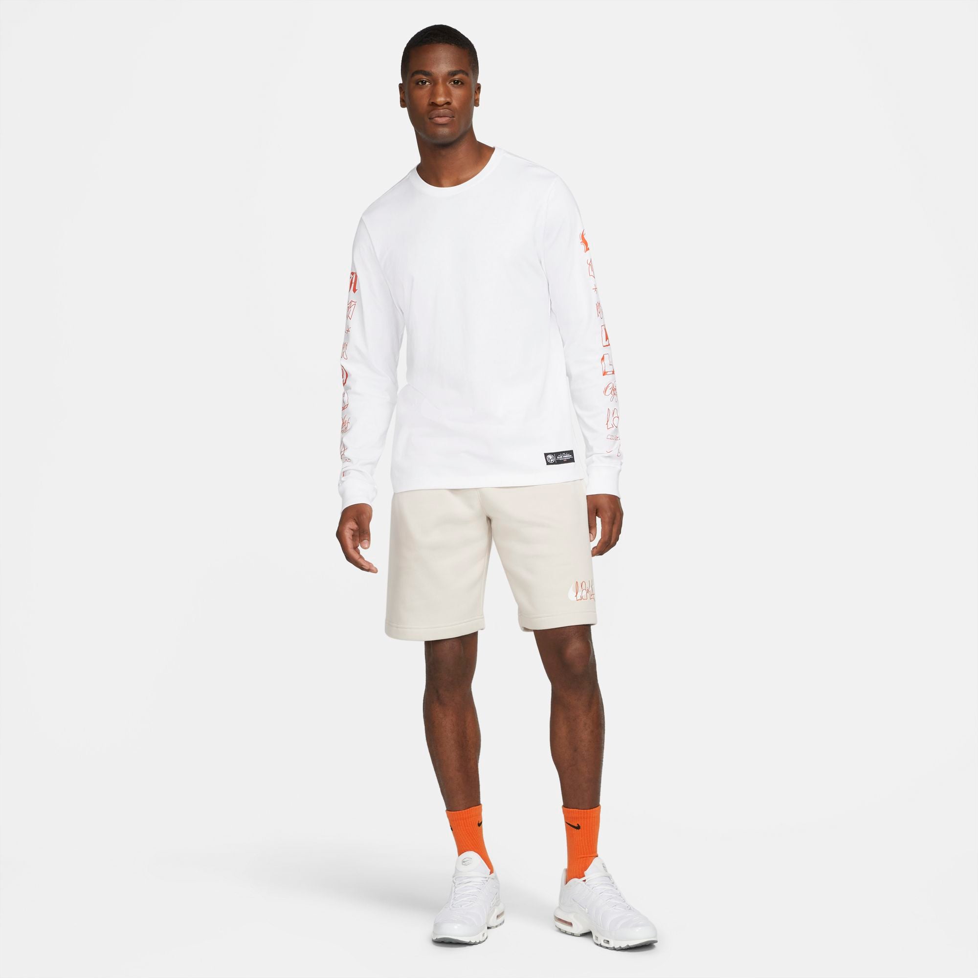 Nike Men's Club America Long-Sleeve Soccer T-Shirt LA*LA - DC0991-100-NIKE by Nike | Available at Niky's Sports