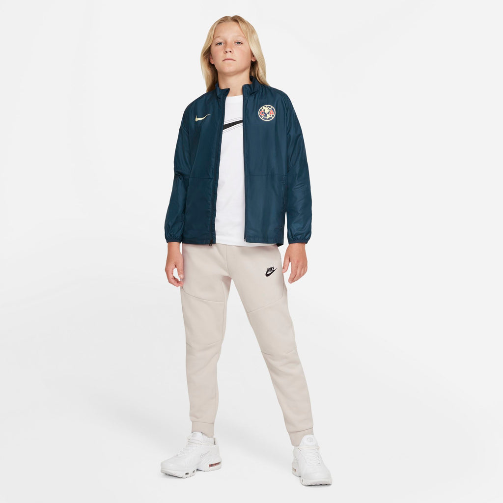 Club America Repel Academy AWF Soccer Jacket Youth - DC2142-454-NIKE by Nike | Available at Niky's Sports