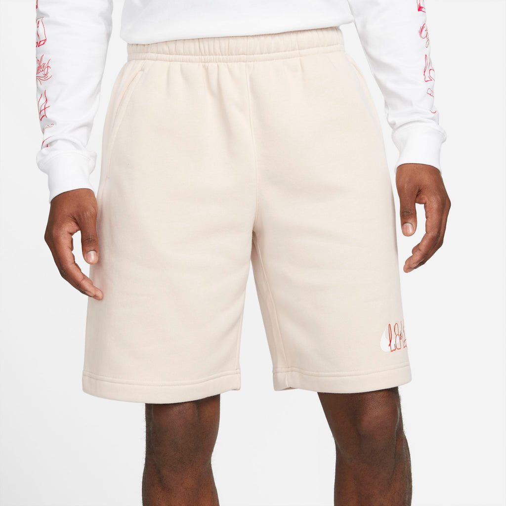 Men's Club America Fleece Soccer Shorts LA*LA - DC2169-008-NIKE by Nike | Available at Niky's Sports