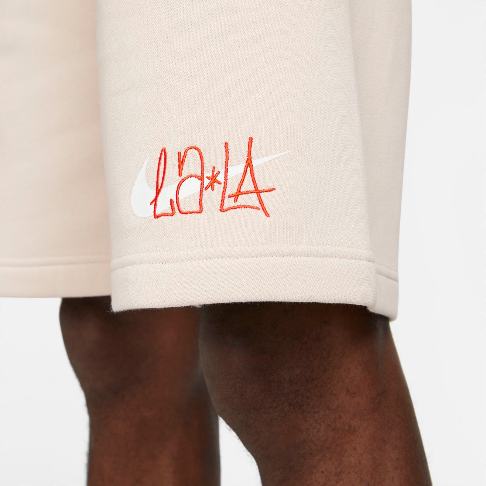 Men's Club America Fleece Soccer Shorts LA*LA - DC2169-008-NIKE by Nike | Available at Niky's Sports