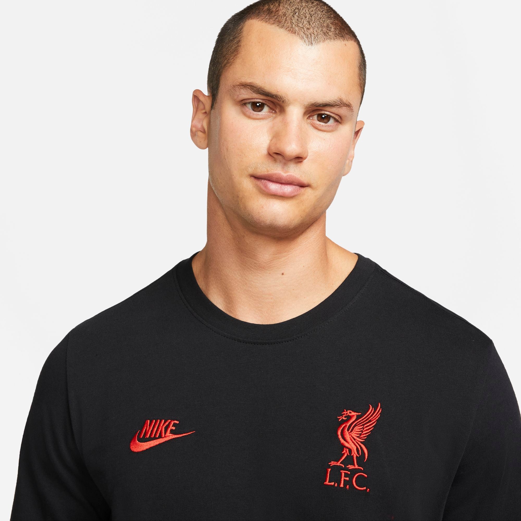 Liverpool FC Men's Long-Sleeve Soccer T-Shirt - DC2298-010-NIKE by Nike | Available at Niky's Sports