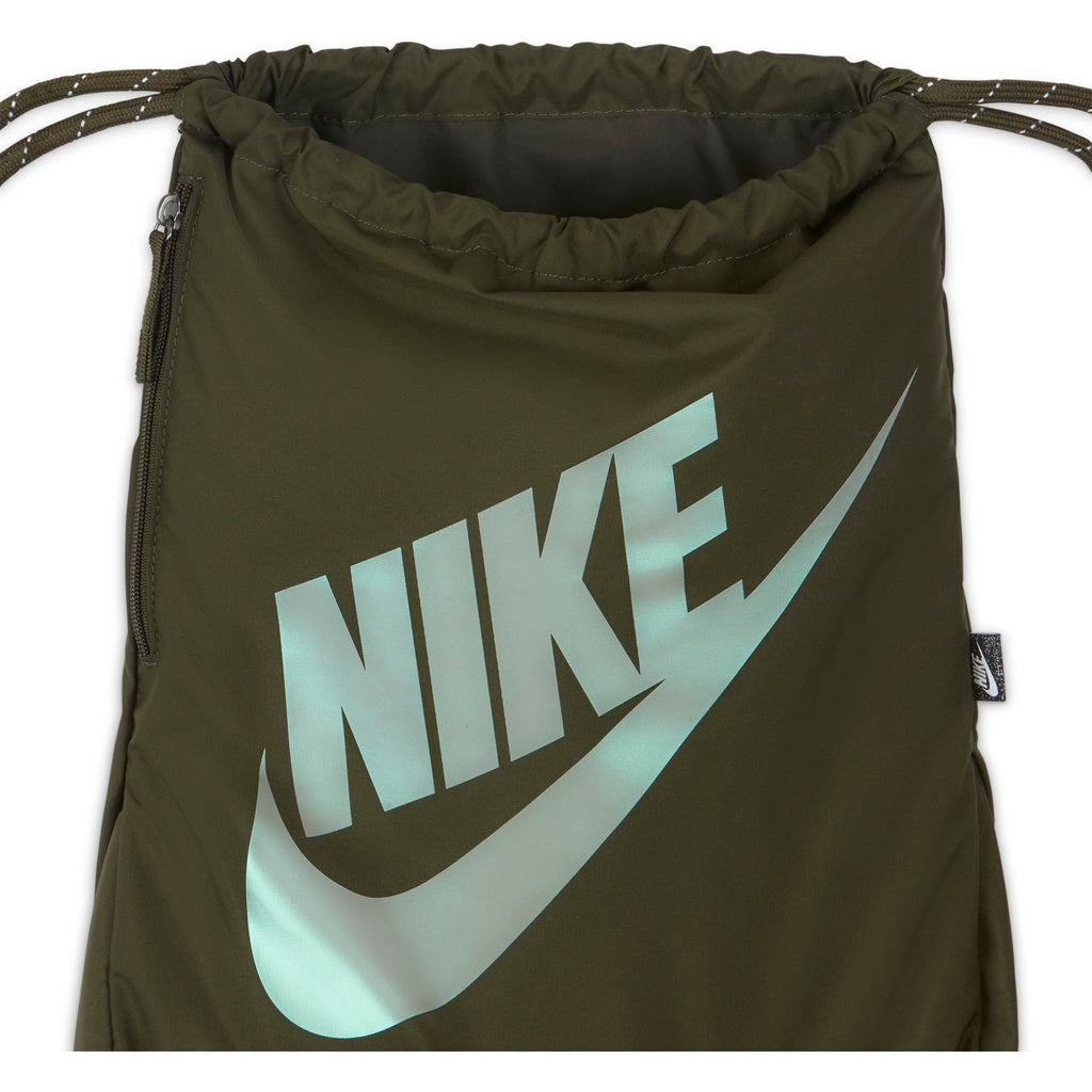 Nike Heritage Drawstring Bag - DC4245-325-NIKE by Nike | Available at Niky's Sports