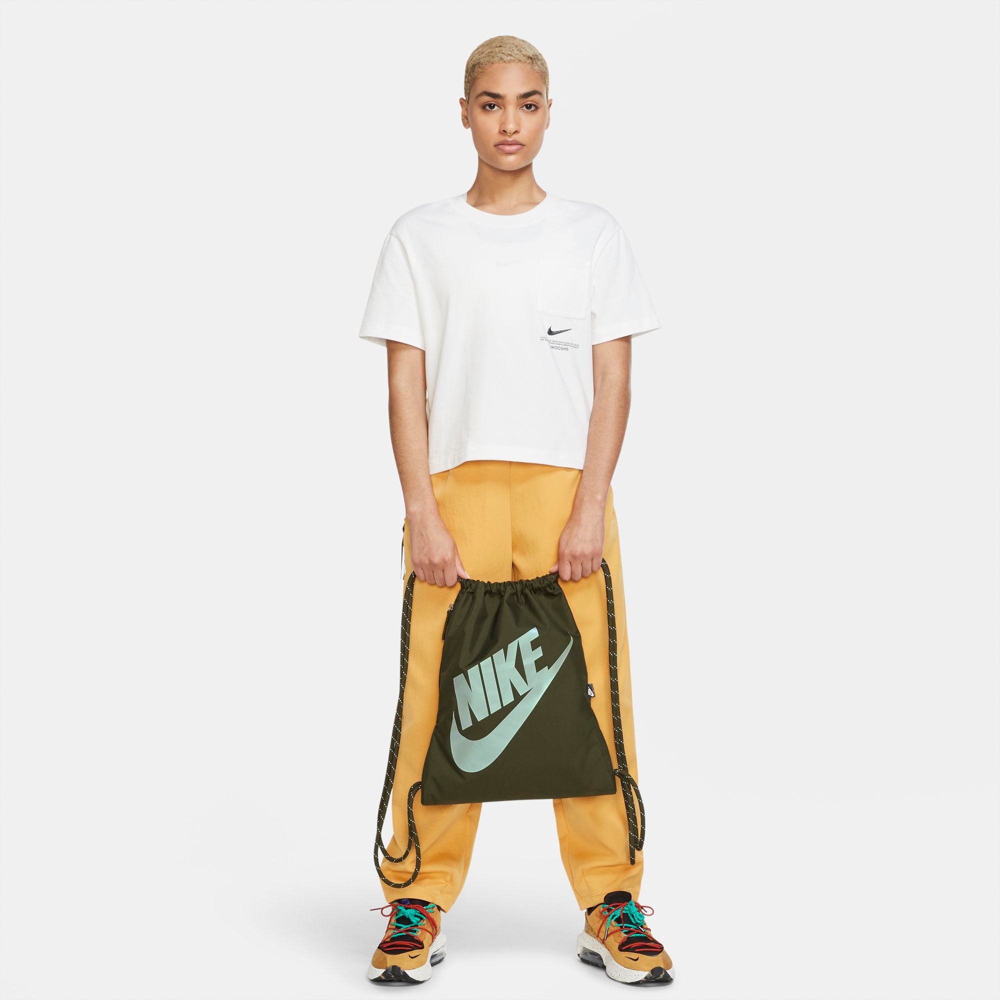 Nike Heritage Drawstring Bag - DC4245-325-NIKE by Nike | Available at Niky's Sports