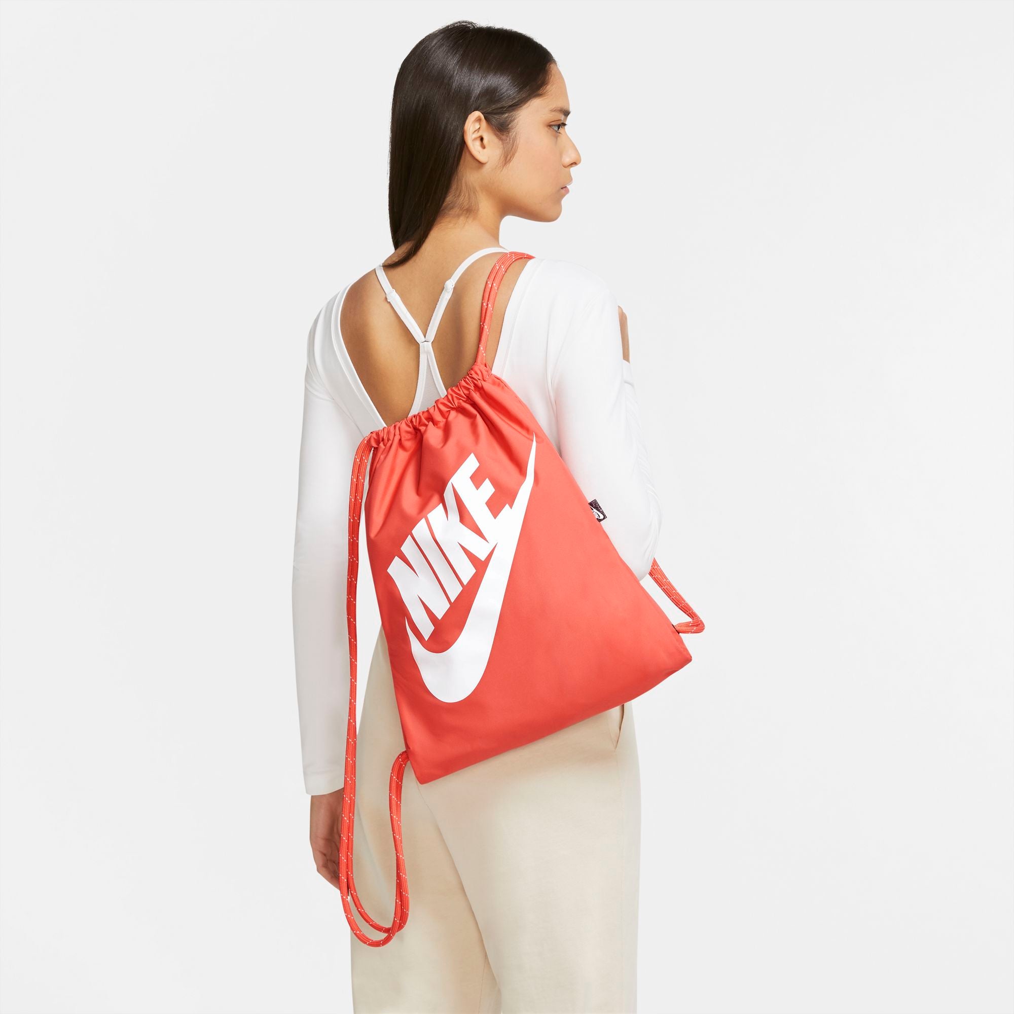 women's nike drawstring bag