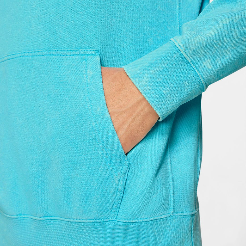 FC Barcelona Men's French Terry Pullover Hoodie - DC7277-425-NIKE by Nike | Available at Niky's Sports