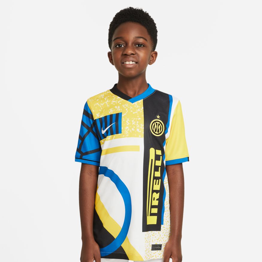 Inter Milan 2021/22 Stadium Youth - DD9093-100-NIKE by Nike | Available at Niky's Sports