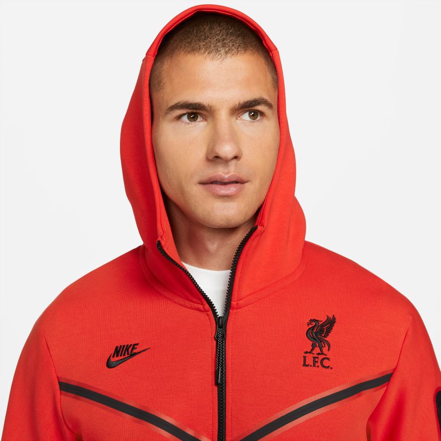 Liverpool FC Tech Fleece Windrunner Men's Full-Zip Hoodie - DD9716-612-NIKE by Nike | Available at Niky's Sports