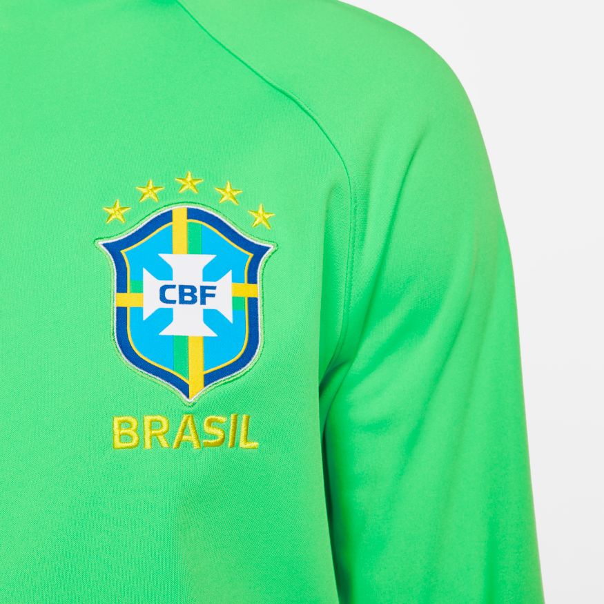 Nike Brazil Academy Pro Men's Knit Soccer Jacket - DH4741-330-NIKE by Nike | Available at Niky's Sports