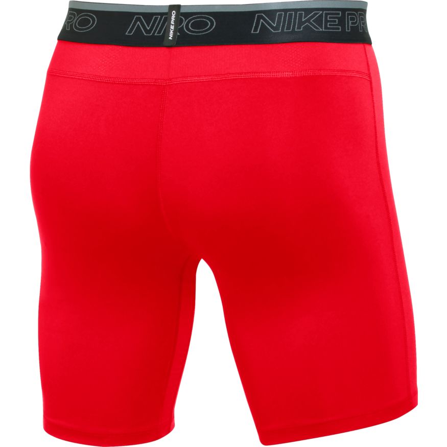 red nike biker shorts