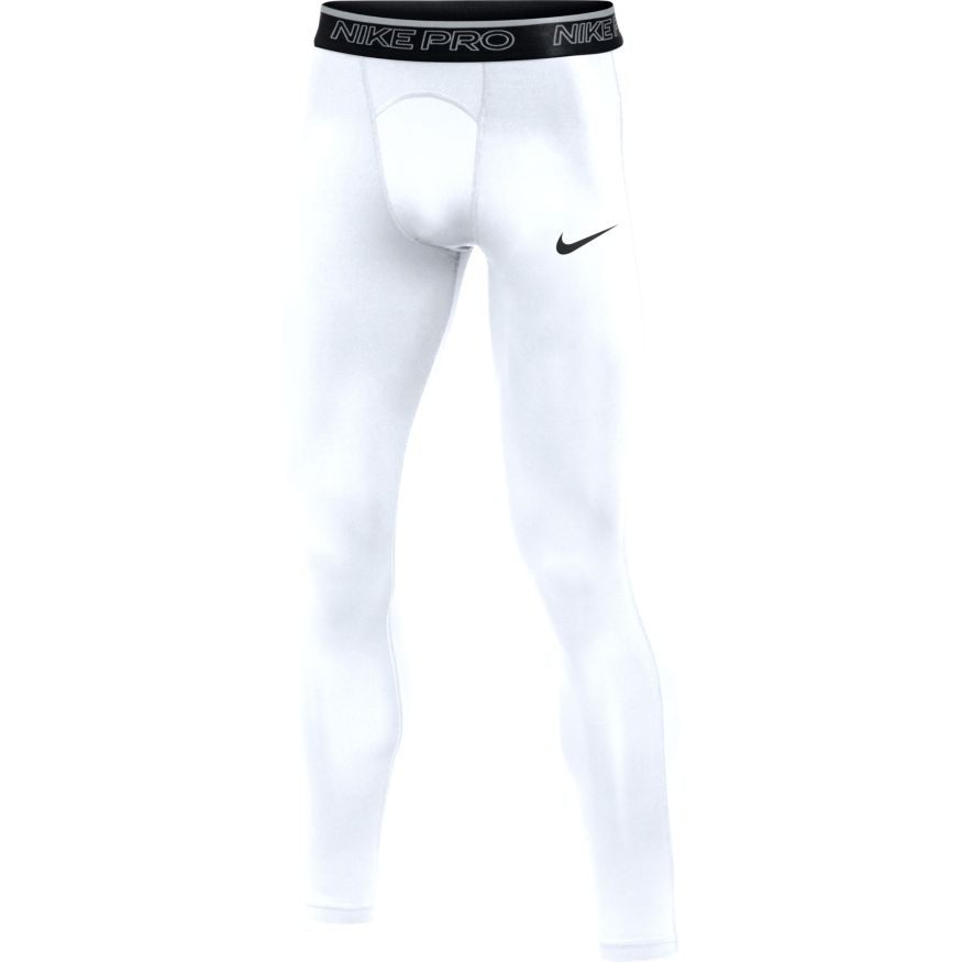 Nike Pro Compression Pants Tights White Gray Men's Sz L Stretch 659806 –  ASA College: Florida