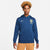 Nike  Brazil Travel Men's Fleece Soccer Hoodie - DH4822-490-NIKE by Nike | Available at Niky's Sports
