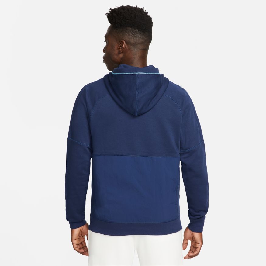Nike England Men's French Terry Soccer Hoodie - DH4824-492-NIKE by Nike | Available at Niky's Sports