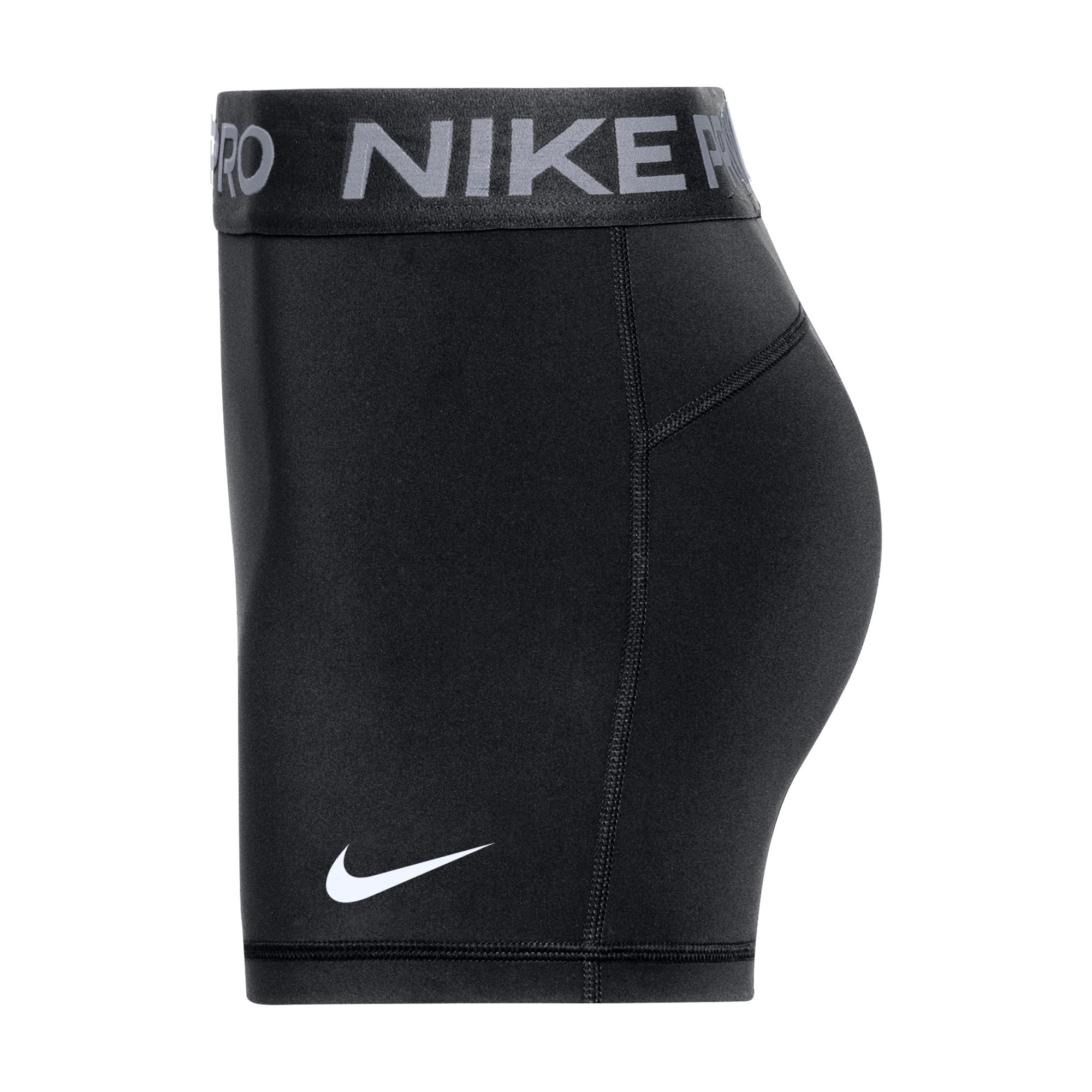 Nike Pro Women's 3" Compression Short Black - DH4863-010-NIKE by Nike | Available at Niky's Sports