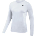 Nike Pro Women's Long-Sleeve Mesh Top - DH4902-100-NIKE by Nike | Available at Niky's Sports