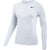 Nike Pro Women's Long-Sleeve Mesh Top - DH4902-100-NIKE by Nike | Available at Niky's Sports
