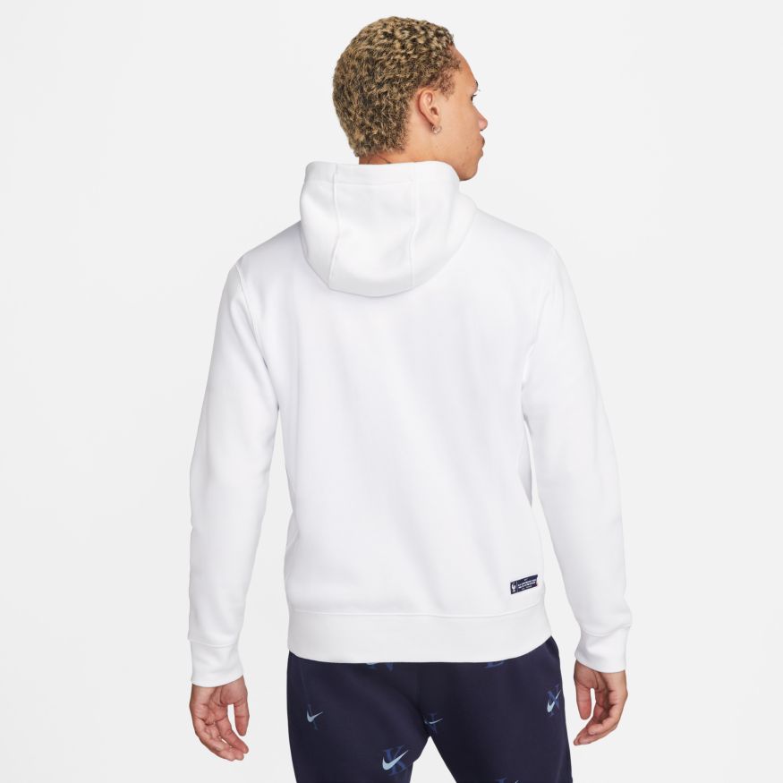Nike FFF Club Fleece Men's Full-Zip Hoodie - DH4958-100-NIKE by Nike | Available at Niky's Sports