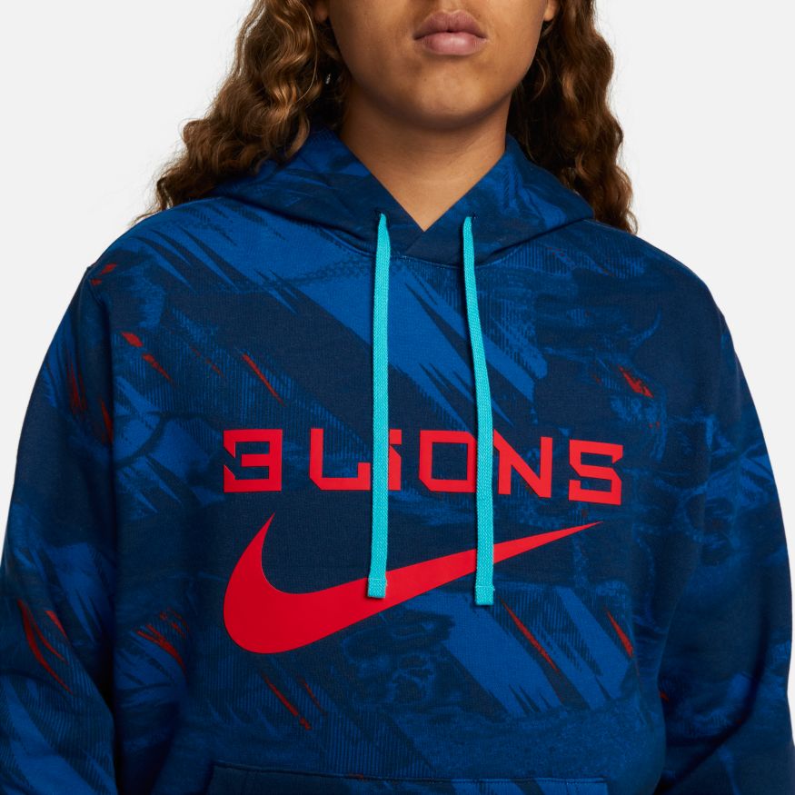 England fleece top pullover hoodie
