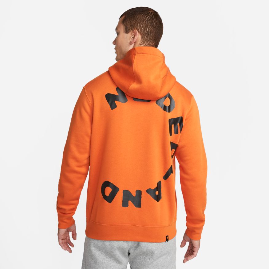 Nike Netherlands Club Fleece Men's Pullover Hoodie - DH4975-893-NIKE by Nike | Available at Niky's Sports