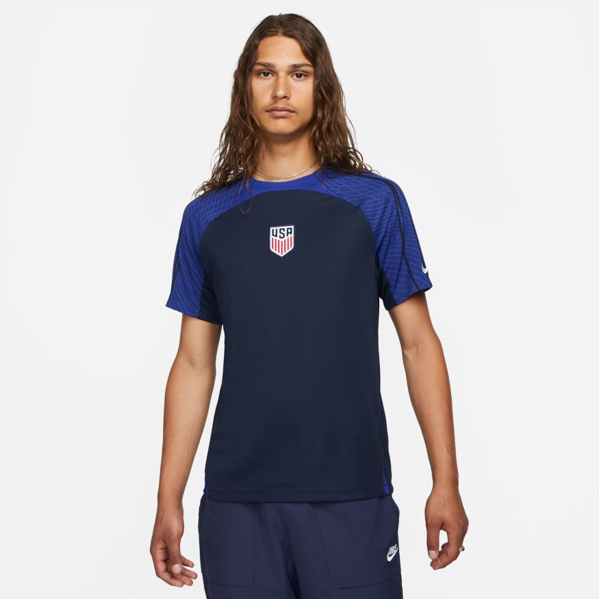 Nike U.S. Strike Men's Nike Dri-FIT Short-Sleeve Soccer Top - DH6449-451-NIKE by Nike | Available at Niky's Sports