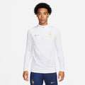 Nike France Strike Men's Nike Dri-FIT Knit Soccer Drill Top - DH6455-102-NIKE by Nike | Available at Niky's Sports