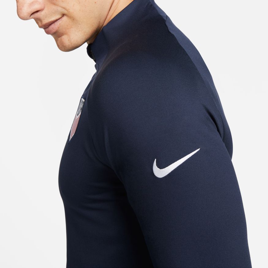 Nike U.S. Strike Men's Nike Dri-FIT Knit Soccer Drill Top - DH6462-451-NIKE by Nike | Available at Niky's Sports