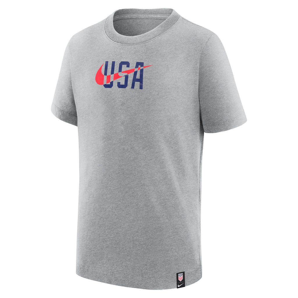 Nike Kids US Swoosh Tee - DH7799-050-NIKE by Nike | Available at Niky's Sports