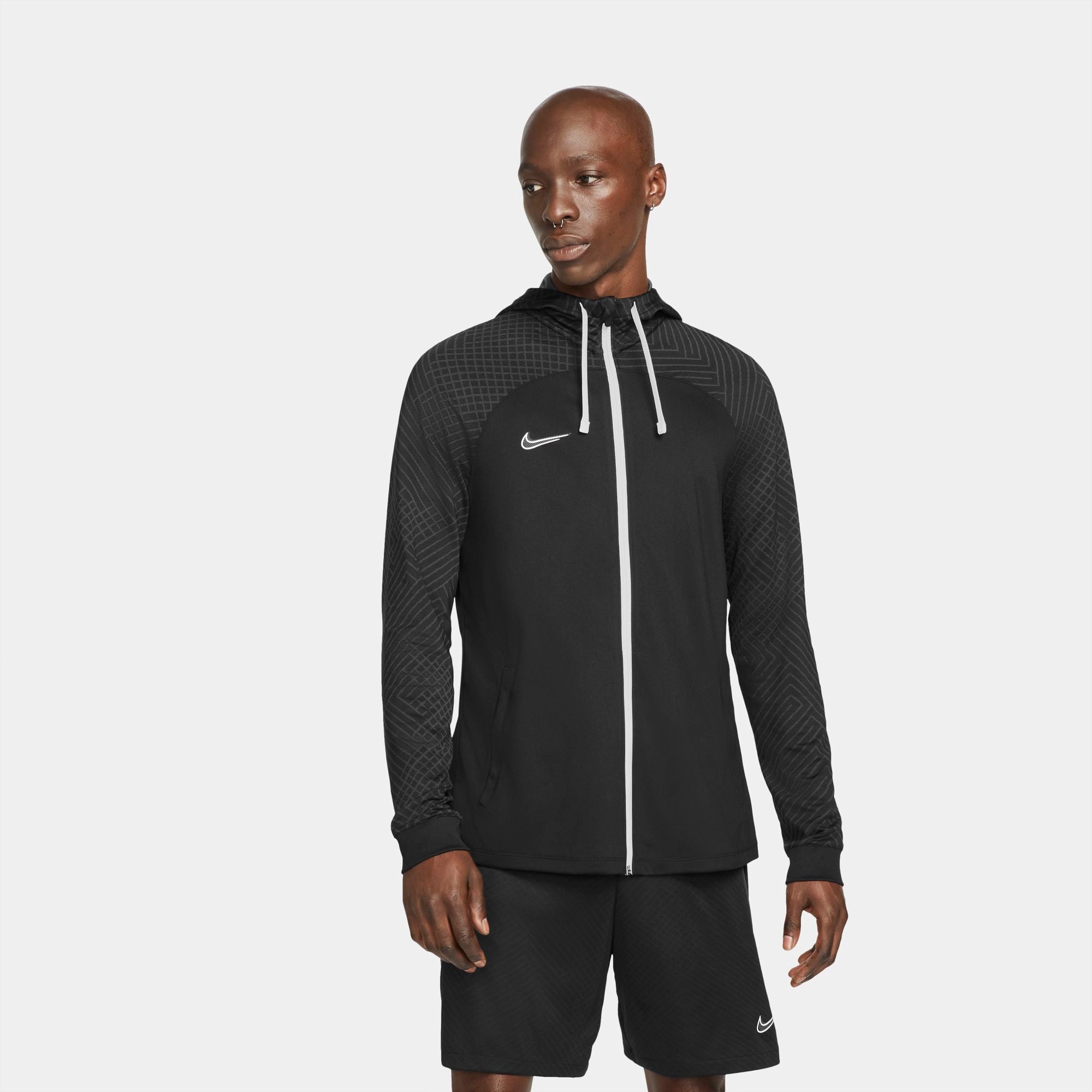 Nike Dri-fit Strike Track Jacket - DH8768-011-NIKE by Nike | Available at Niky's Sports