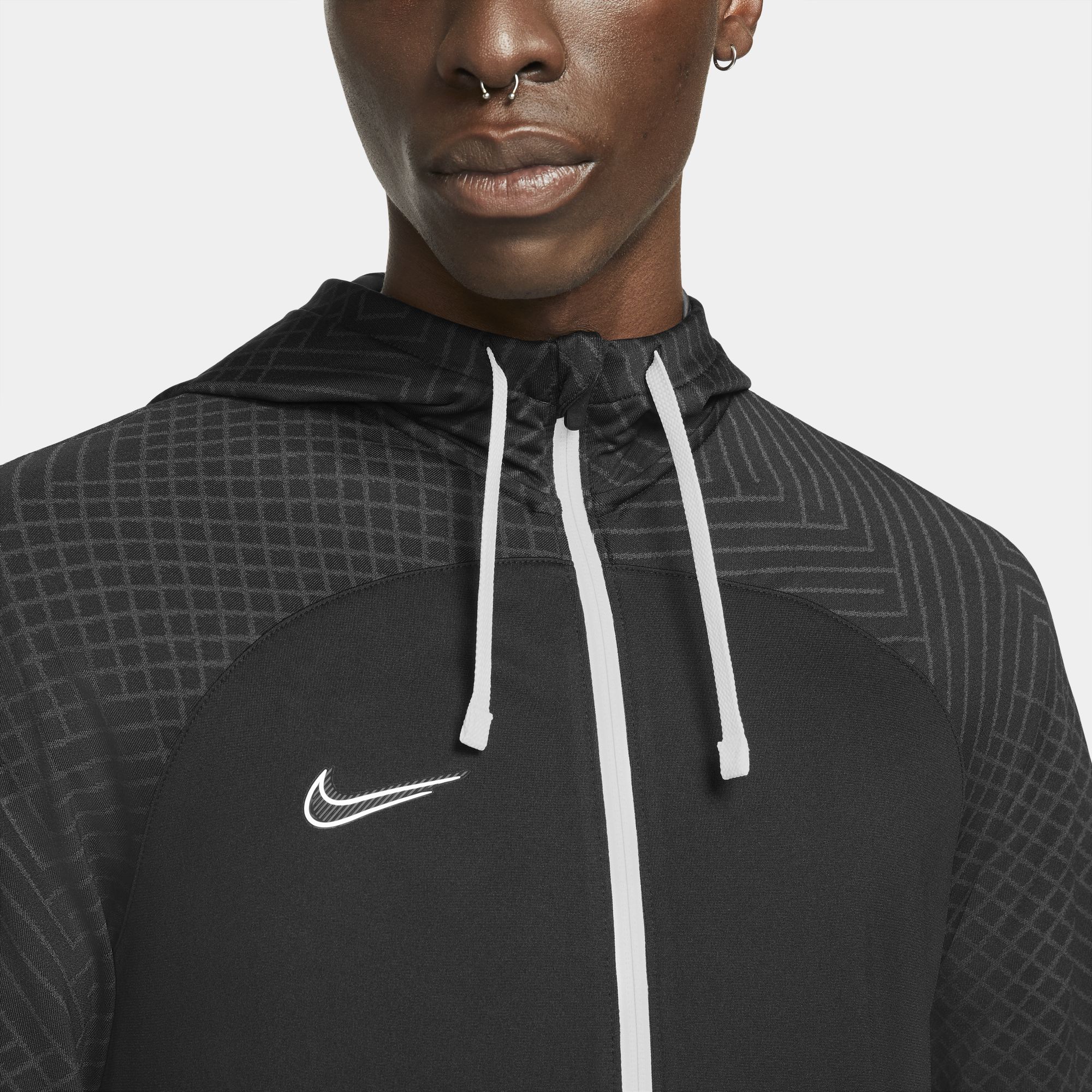 Nike Dri-fit Strike Track Jacket - DH8768-011-NIKE by Nike | Available at Niky's Sports