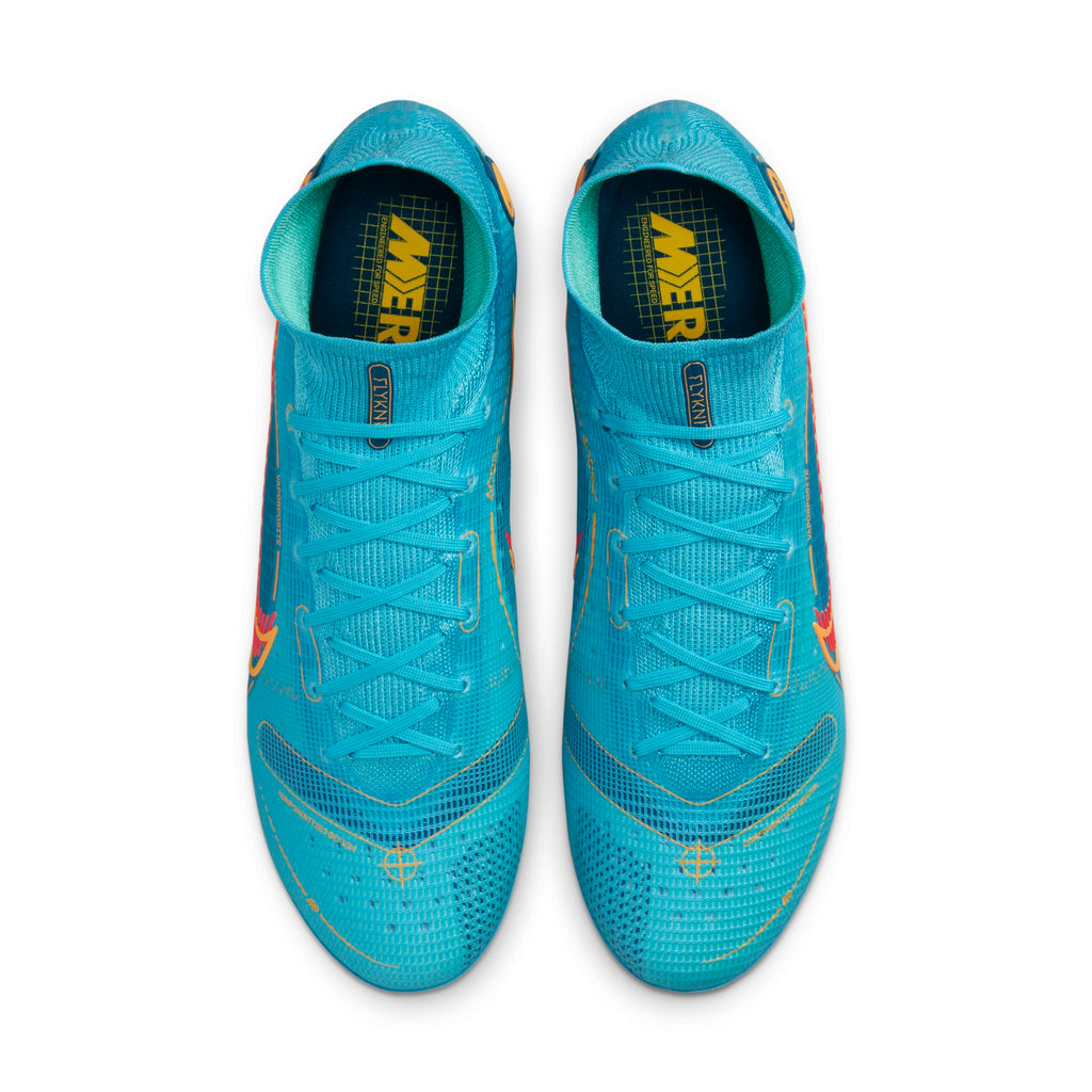 Nike Mercurial Superfly 8 Elite FG Firm-Ground Soccer Cleats - DJ2839-484-NIKE by Nike | Available at Niky's Sports