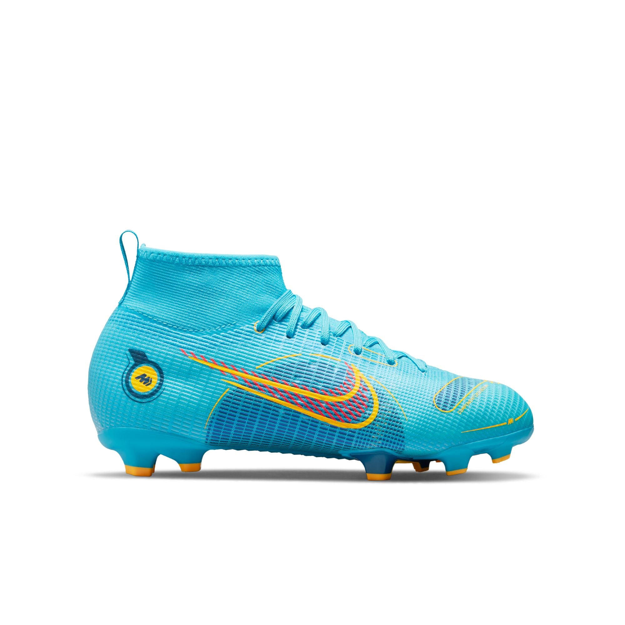 Nike Jr. Mercurial Superfly 8 Pro FG Little/Big Kids' Firm-Ground Soccer Cleats - DJ2843-484-NIKE by Nike | Available at Niky's Sports