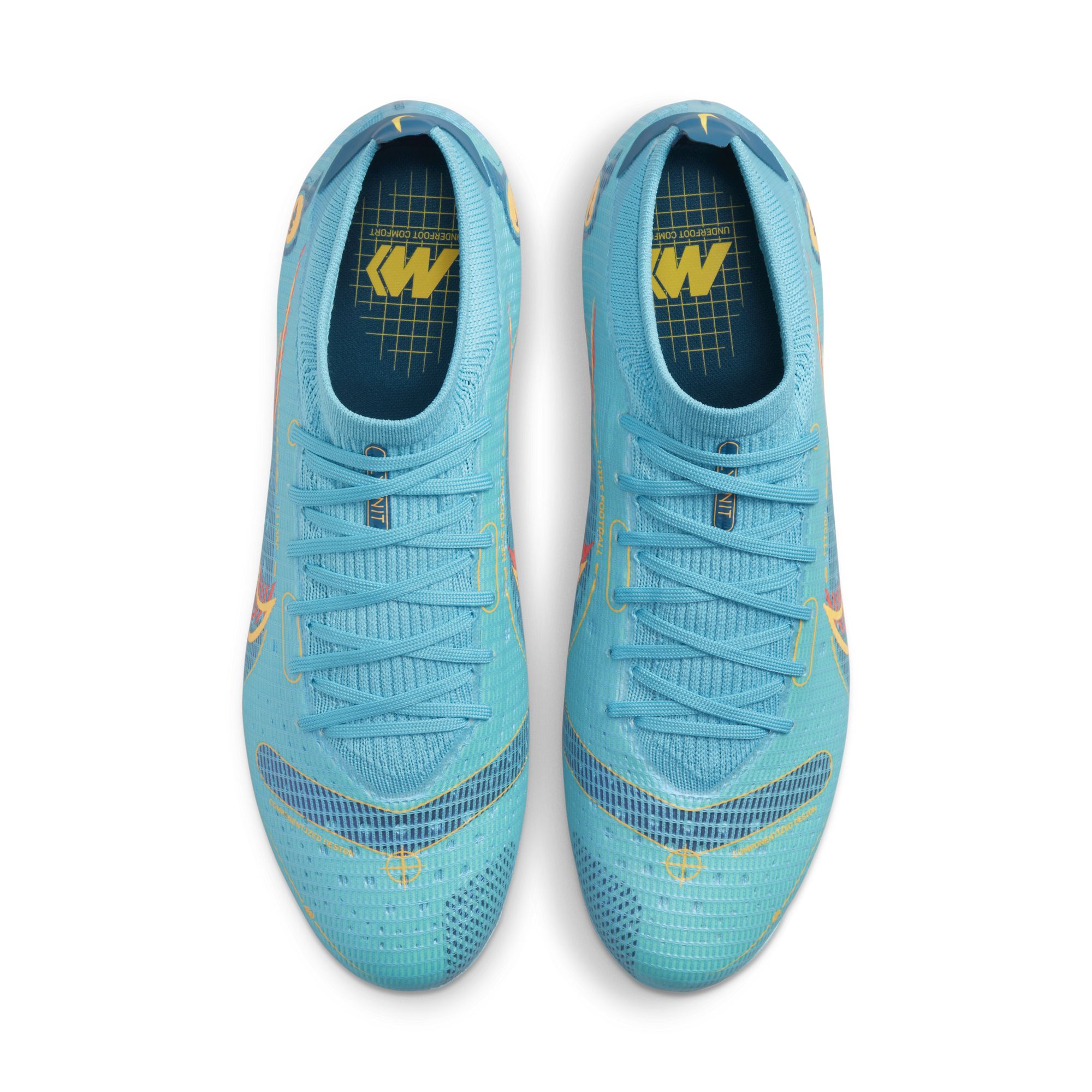 Nike Mercurial Vapor 14 Pro FG Firm-Ground Soccer Cleats - DJ2846-484-NIKE by Nike | Available at Niky's Sports