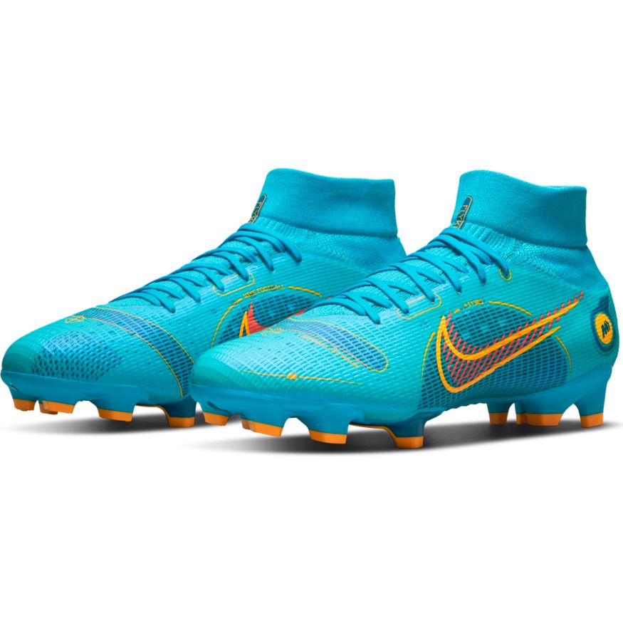 Nike Mercurial Superfly 8 Pro FG Firm-Ground Soccer Cleats Adult - DJ2848-484-NIKE by Nike | Available at Niky's Sports