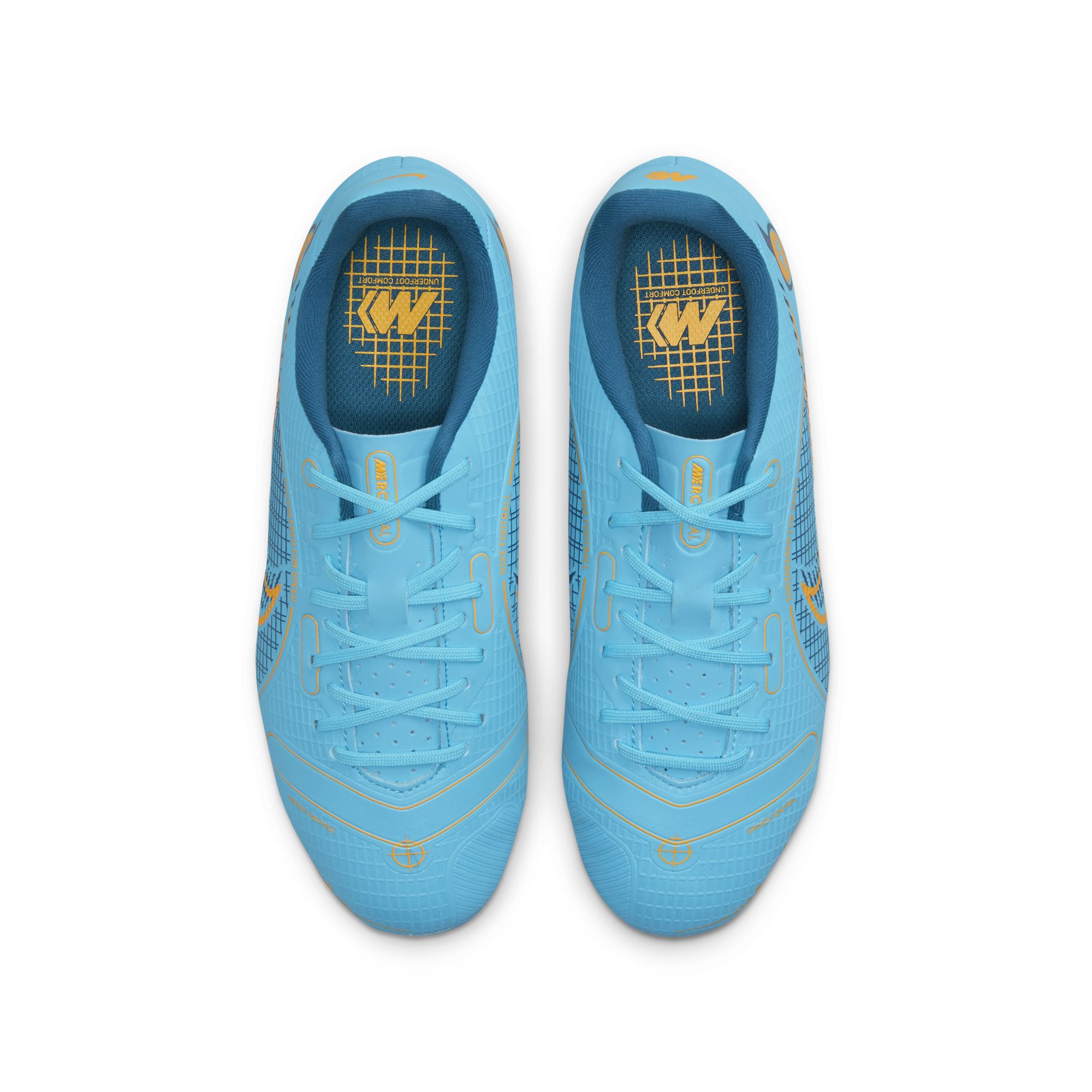 Nike Jr. Mercurial Vapor 14 Academy MG Little/Big Kids' Multi-Ground Soccer Cleats - DJ2856-484-NIKE by Nike | Available at Niky's Sports